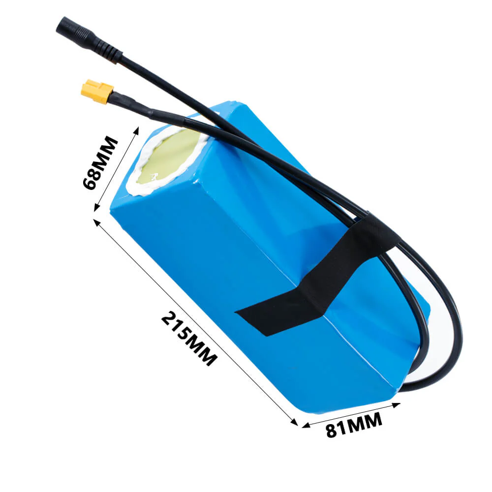 36V 10.4Ah(385Wh) Li-ion Battery Pack with Charger E-Bike Accu Pack - Image 3