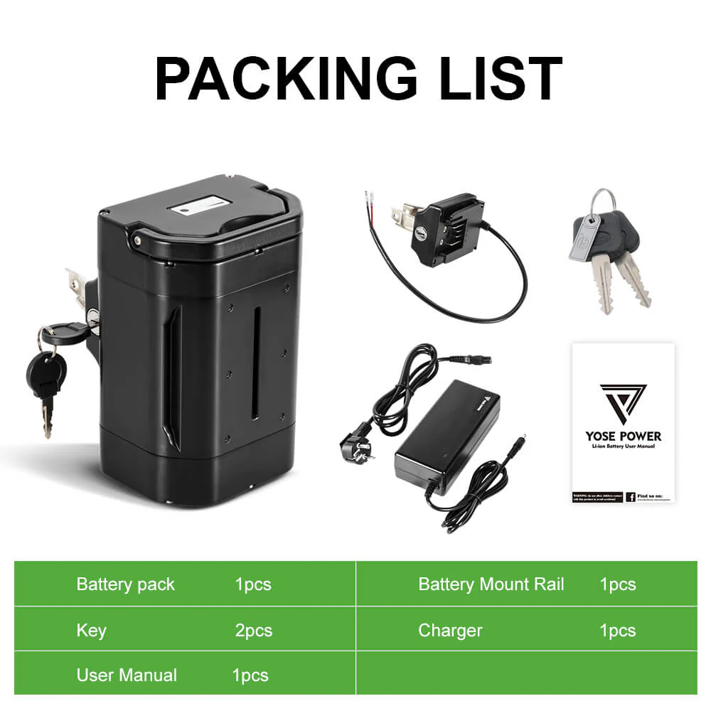 36V 10.4Ah(385Wh) Lithium-ion E-Bike Battery for Ansmann, Heinzmann, Avocet, Viking, Porta HK, Senglar, BBF, ElFei, SFM, Bergsieger - Image 7