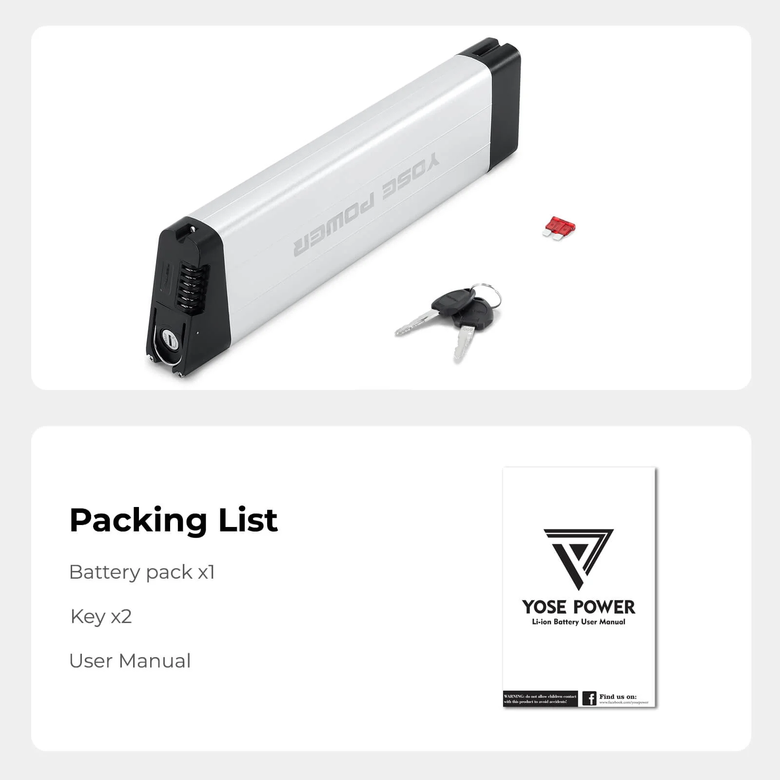 36V 11.6Ah(429Wh) E-Bike Li-ion Battery Inframe Accu without Charger for LLobe City 3, CitySport 2, FML 810 and FML 830 - Image 7