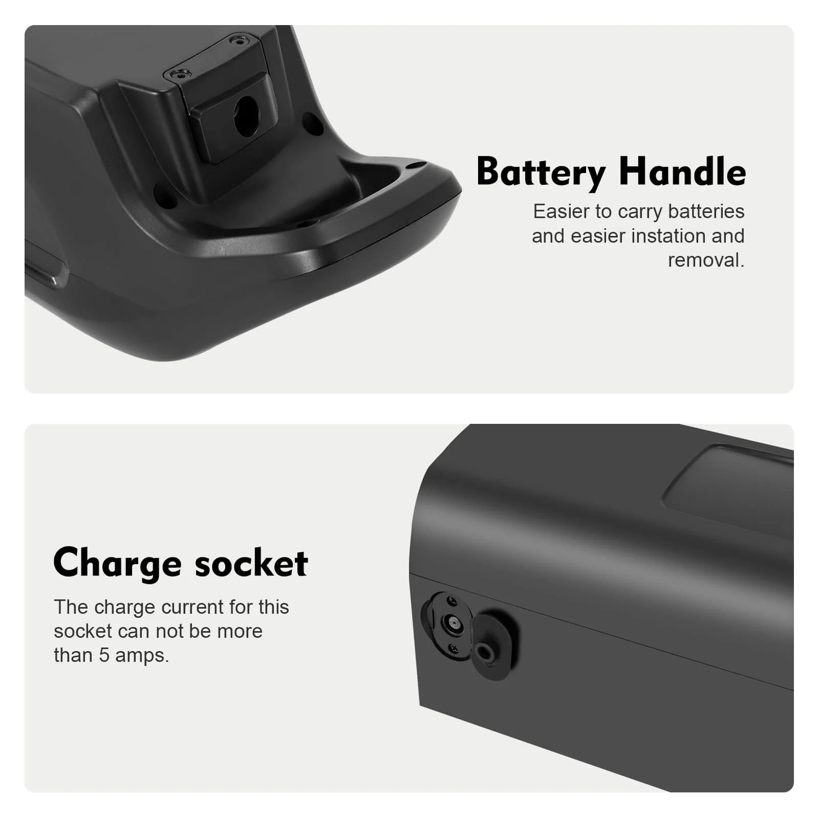 36V 12.8Ah(461Wh) Li-ion Accu replacement battery CAN-Bus for downtube Prophete e-Bikes ZZ131 AEG Akku - Image 4
