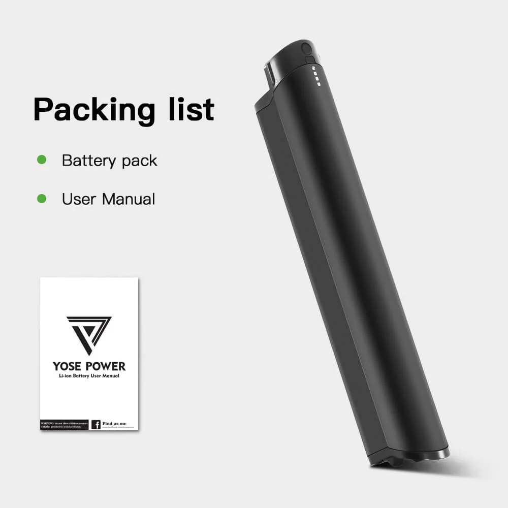 36V 12.8Ah(474Wh) Li-ion Battery Intube Accu REENTION EEL-MINI 40 for Telefunken Aufsteiger, Zündapp Z810 - Image 8