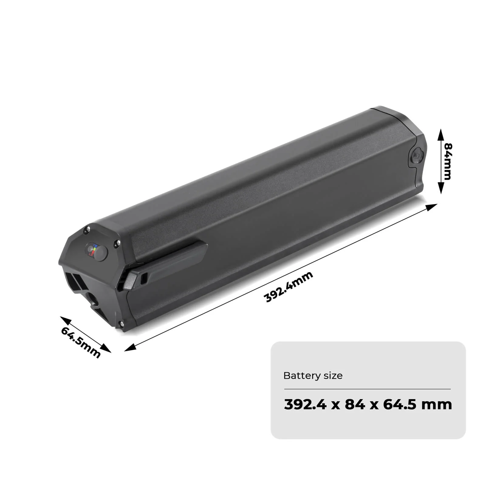 36V 12.8Ah(461Wh) Li-ion Battery SE-MI Intube Accu without Charger fit for Surpass, Nakamura - Image 2