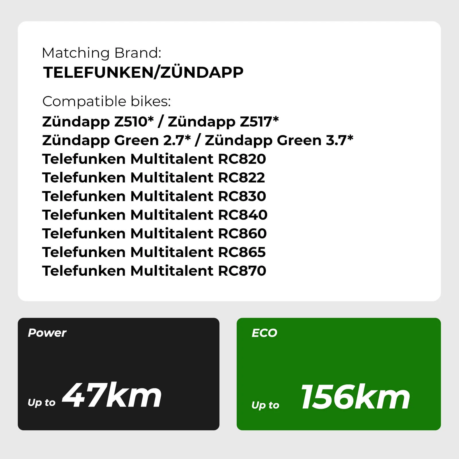 36V 13Ah(468Wh) Silverfish Li-ion Battery for TELEFUNKEN Multitalent, Zündapp Z510, Z517, Green 2.7, Green 3.7 - Image 8