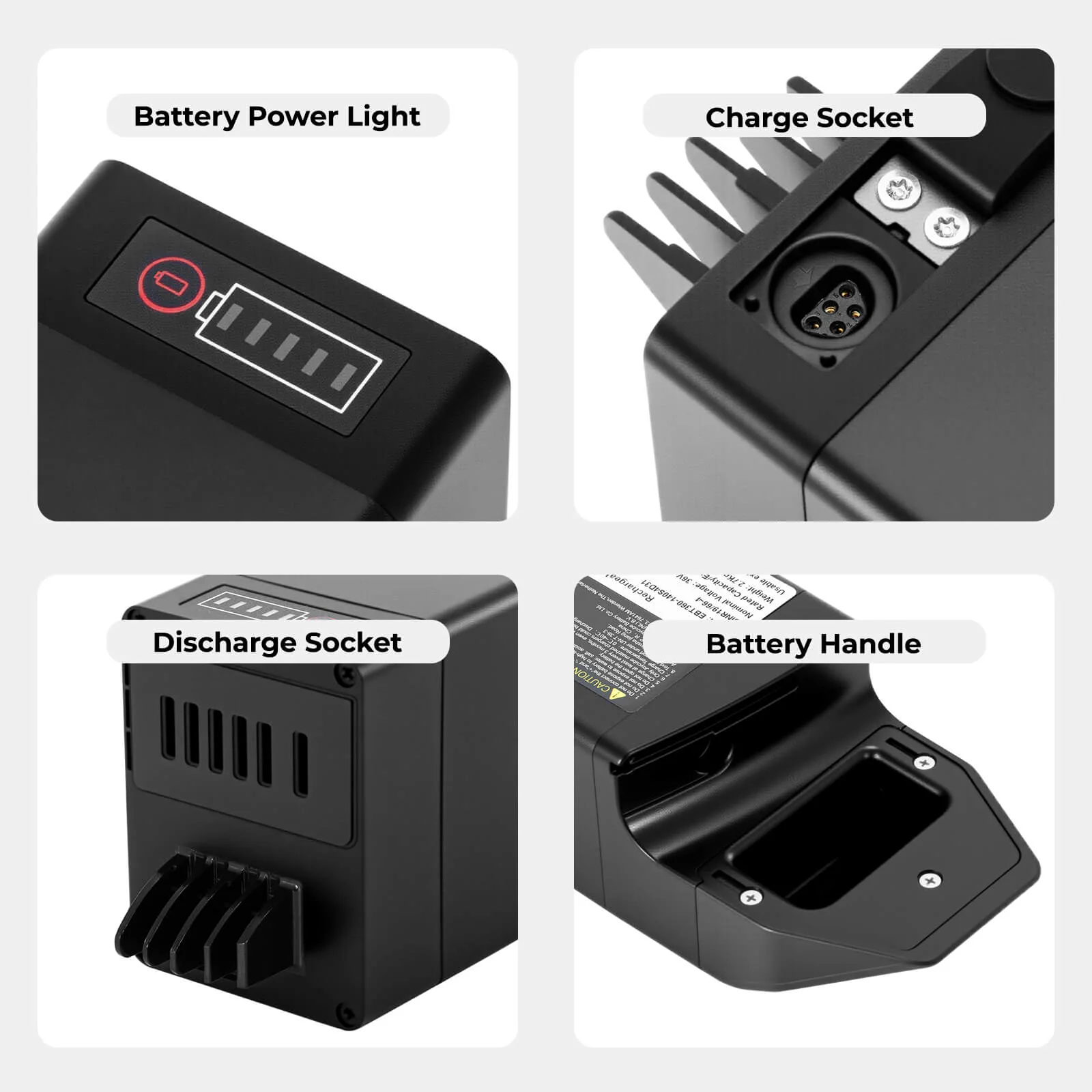 36V 14Ah Phylion Li-ion Battery Joycube DT-12 Accu for TELEFUNKEN Aufsteiger M930, Prophete Graveler 22.ESM.10, Prophete Entdecker 22.EST.05, and E-Bikes Pedelecs of TOTEM, Tretwerk, Adore - Image 4