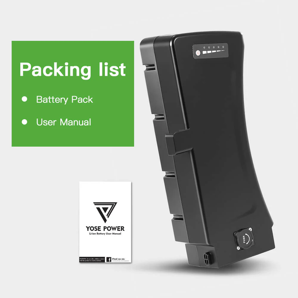 36V 13Ah(481Wh)/16Ah(592Wh) Li-ion Battery SDI Side-Click without Charger Fit for Prophete, Zündapp, Kreidler - Image 7