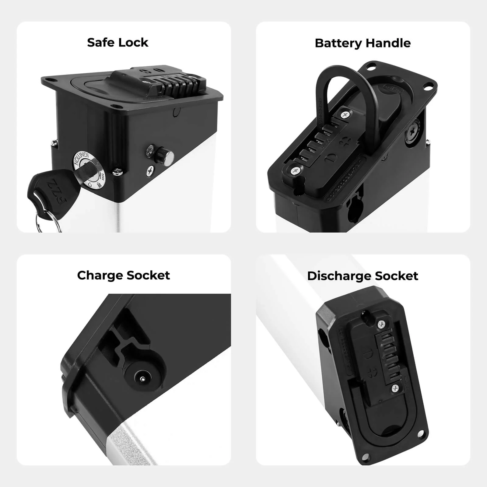48V 14.5Ah(697Wh) E-Bike Li-ion Battery Inframe Accu without Charger for Mate X ,Engwe pro 2/EP-2 pro/Engine X - Image 4