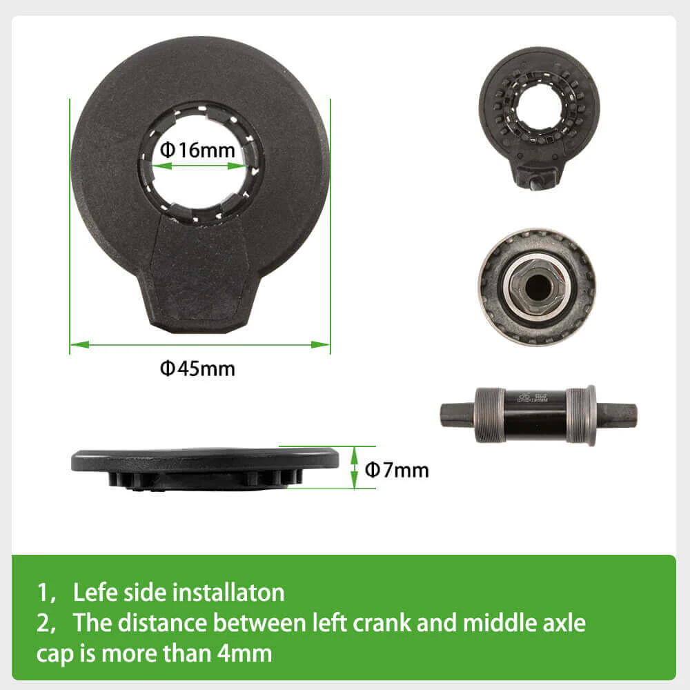 E-Bike Conversion Kit 36V 350W 26" Rear Cassette Motor Bicycle Hub Motor Conversion Kit - Image 8