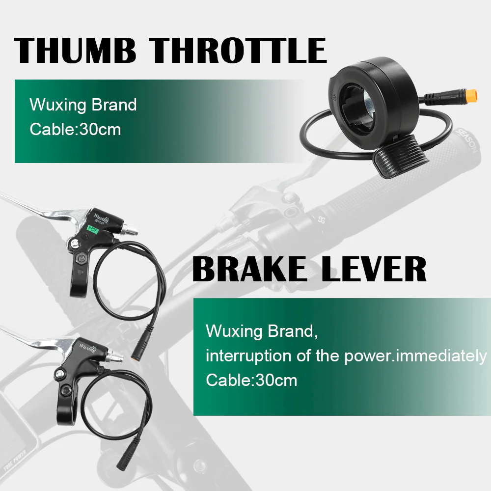 E-Bike Conversion Kit 36V 350W 26" Rear Motor Kit for Freewheel with 36V 13Ah Battery and Charger - Image 9