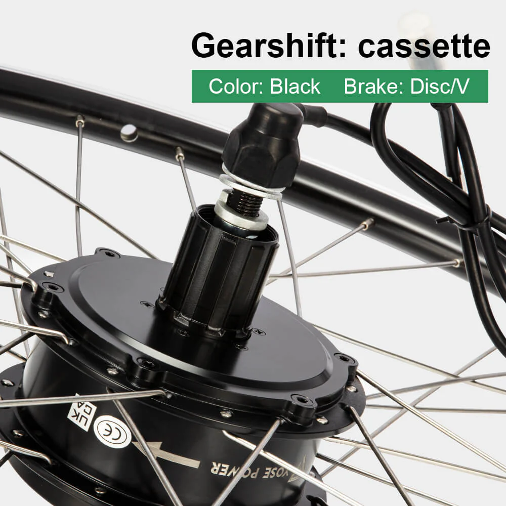 E-Bike Conversion Kit 36V 350W 28"(700C) Rear Cassette Motor Bicycle Hub Motor Conversion Kit - Image 3
