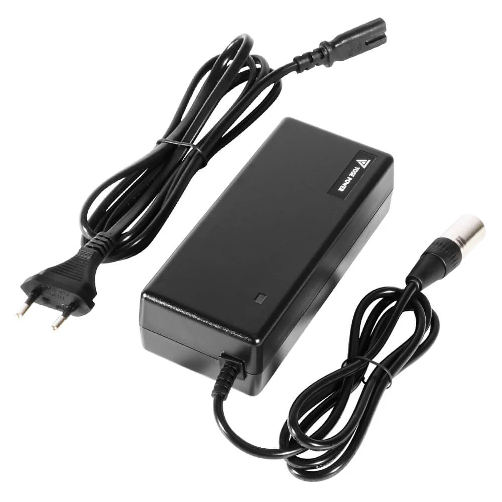 E-Bike Battery Charger with 3-PINS Plug